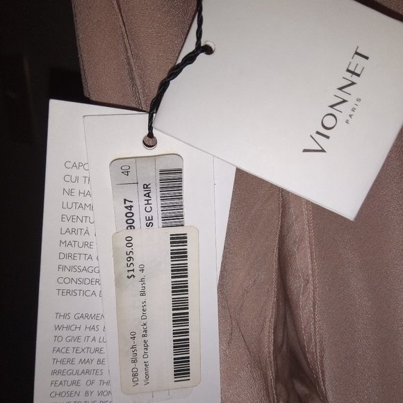 NWT Vionnett Paris Silk. Orig. $1595. Only $250! - Picture 6 of 6